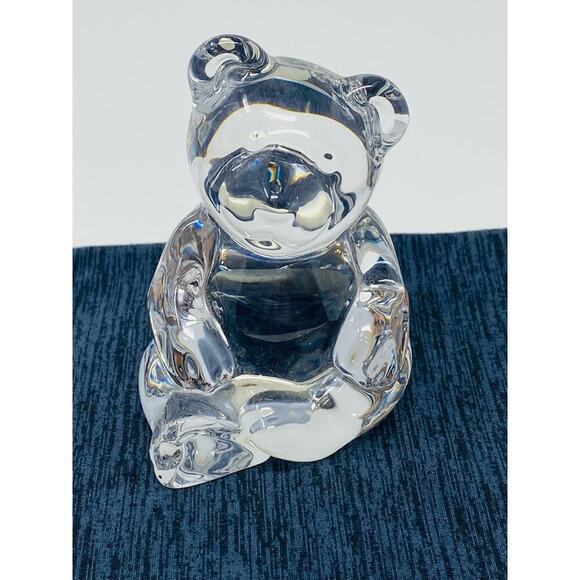 Vintage west Germany Princess house 24% lead teddy bear figurine paper weight - Picture 2 of 12